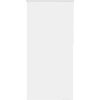 vidaXL Roleta zatemňovací bílá 115x210cm šířka látky 110,7cm polyester