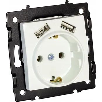 Elektrická zásuvka Elektrická Zásuvka MojeLedy bílá