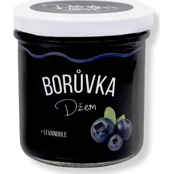 Dobroty z hor Džem Borůvka - levandule Hmotnost balení: 155 g