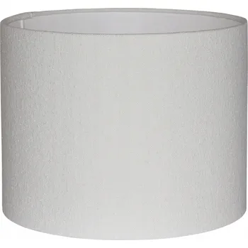 Stojací lampa Stínidlo na lampu stojací/závěsnou, válec 25/20cm, patice E27, bílé BOUCLE VENOSA