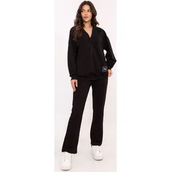 Sportovní souprava tepláků a mikiny My Red Lips černá EU velikost: Univerzální