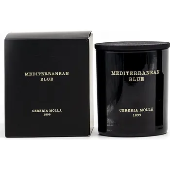 Svíčka Cereria Molla CERERIA MOLLA - Premium - svíčka - Mediterranean blue - 230g - černá