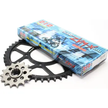 Řetězová sada pro motocykl Řetězová sada D.I.D + SUPERSPROX řady ZVM-X ve zlaté barvě 2H591188