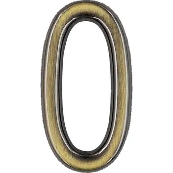 Domovní číslo KĽUČKA 75mm Domovní Číslo Bronz