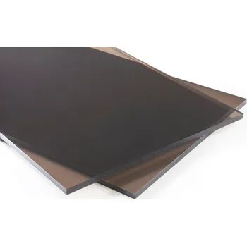 Průsvitná krytina Arla Plast Plný polykarbonát bronz 10 mm s UV 2 x 1 m
