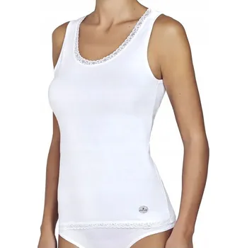 Dámské tričko Dámská PIERRE CARDIN s TRIČKO , BAVLNA begonie, bílá, velikost S