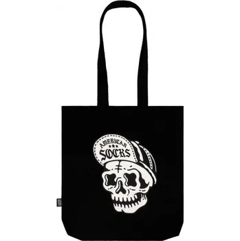 Městský batoh TAŠKA AMERICAN SOCKS Skater Skull - Tote - černá + při osobním odběru 446 Kč