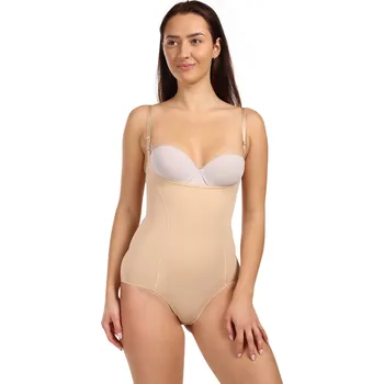 Dámské erotické prádlo Dámské body Julimex stahovací béžové (219) M Možnost vrácení zboží ZDARMA do 120 dnů!