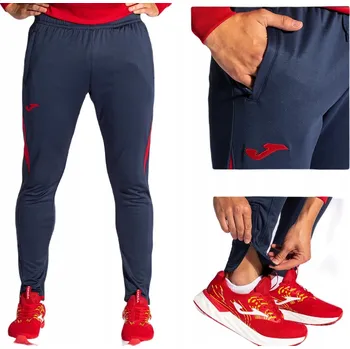 Dlouhé tréninkové kalhoty Joma S modré