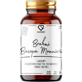 Přípravek na podporu paměti a spánku GOODIE Bacopa Monnieri Brahmi 300 mg 90 cps.