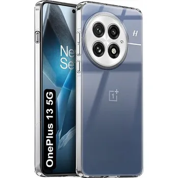 Pouzdro na mobilní telefon POUZDRO ULTRATENKÉ SLIM GUMA TPU SILIKON PRO ONEPLUS 13 5G + SKLO