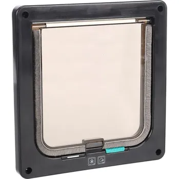 Dvířka pro psa Dvířka FLAMINGO Fanni černá 19,2x20cm