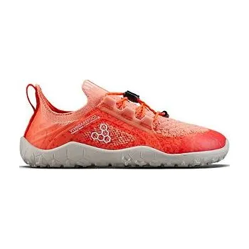 Dívčí obuv Vivobarefoot PRIMUS TRAIL KNIT FG KIDS SUNSET velikost 34 - Oranžová