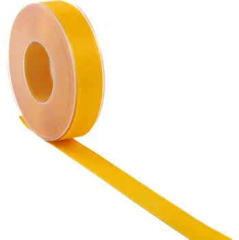 Stuha Taftová stuha 25 mm Žlutá