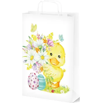 Dárková taška MFP Velikonoční papírová taška 5252771 18 x 24 x 8 cm