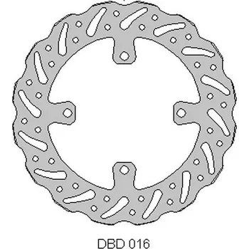 Brzdový kotouč Přední brzdový kotouč KAWASAKI KX 125 '06-08, KX 250 '06-'08, KXF 250 '09-'14 , KX 450 '06-18, 21, KLX 450, KXF 450, DELTA BRAKI