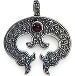 Drakkaria VELKOMORAVSKÁ LUNICE, Nitra, stříbrný přívěsek, Ag 925
