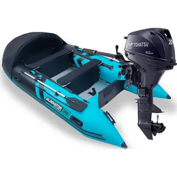 Člun Komplet Gladiator C370 AL a Tohatsu MFS 20E S