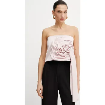 Dámská halenka Halenka Marella DOLORES dámská, růžová barva, s aplikací, 2513161142200 03X, vel. 40