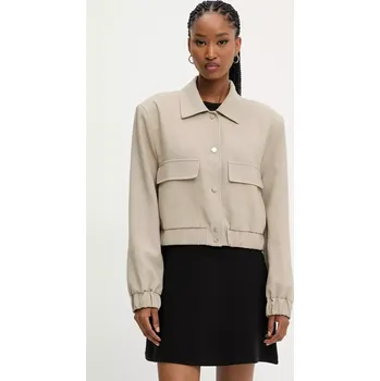 Pánská softshellová bunda Bunda Answear.LAB v2575.fjk béžová 80X, vel. M