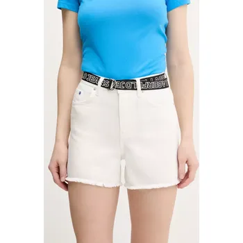 Dámské kraťasy Džínové šortky Karl Lagerfeld Jeans A2W10039 bílá 00J, vel. 25