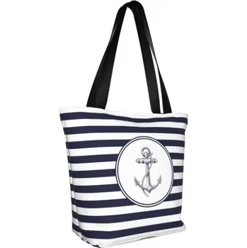 Kosmetická taška TAŠKA KOSMETICKÁ NÁMOŘNÍ MOTIV KOTVY MOTOWODNIAK