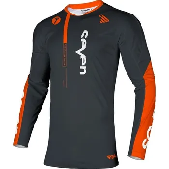 Moto dres Dres SEVEN Rival Rift youth Jersey - charcoal 2250067-028-YM