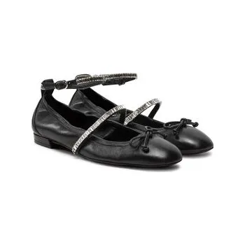 Dámské baleríny Baleríny Stuart Weitzman Stefannie Balet Flat SI443 Černá 40