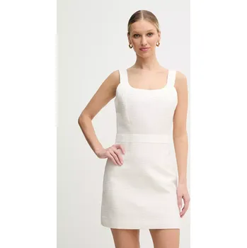 Dámské šaty Šaty Guess ELSIE W5GK77.WH610 béžová 01X, vel. XL