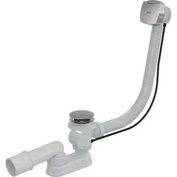 Sifon Vanový sifon, chromová zátka A51CRM-80 Alcaplast