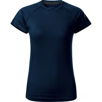 Dámské tričko Malfini Destiny 176 – dámské funkční tričko, 160 g, rychleschnoucí, přiléhavý střih Barva: 02-námořní modrá, Velikost: 2XL