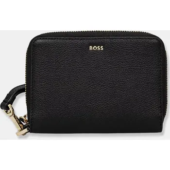 Peněženka Kožené pouzdro na karty BOSS 50543476 černá 99X, vel. ONE SIZE