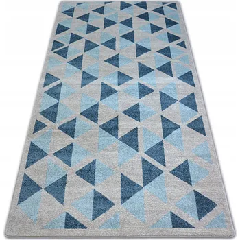 Koberec KOBEREC Č. 120x170 CANVAS šedý modrý #A161