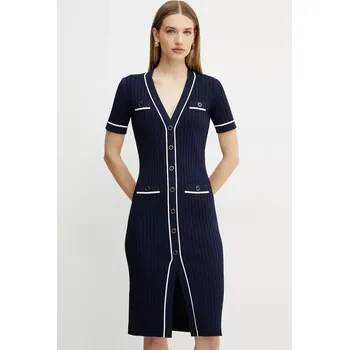 Dámské šaty Šaty Luisa Spagnoli 100004.LS námořnická modř 59X, vel. S