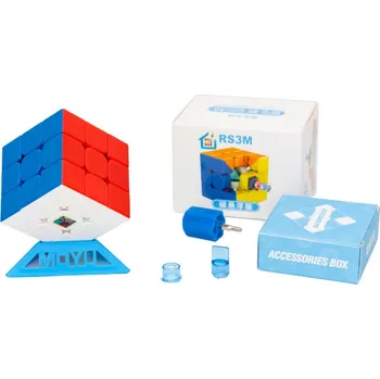 Hlavolam Kostka 3x3x3 MoYu RS3M Magnetická, Maglev, BallCore