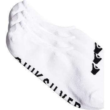 Pánské ponožky ponožky Quiksilver Liner 3 Pack - WBB0/White 40-45