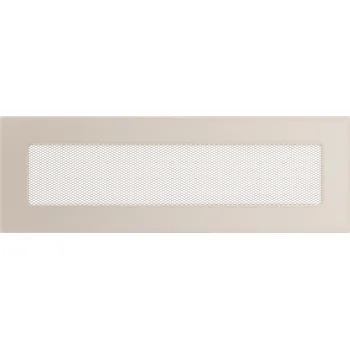 Krbové nářadí Krbová mřížka 11x32 cm krémová Kratki