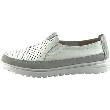 Dámské mokasíny Aurelia mokasíny LR 25601 White, velikost 38