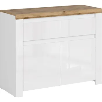 Komoda VIGO komoda 2d1s bílý lesk