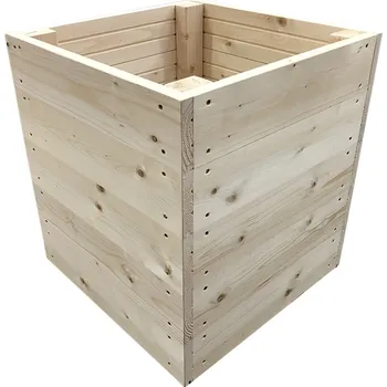 Vyvýšený záhon Vyvýšený záhon zahradní 50 x 50 x 50 cm Severský smrk (hladký)