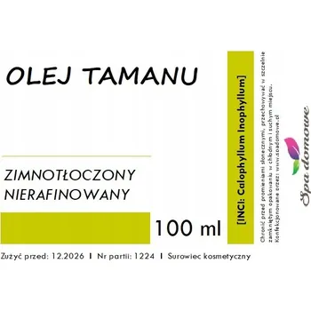 Pleťový olej Tamanový olej – černé zlato pro poškozenou pleť 100 ml
