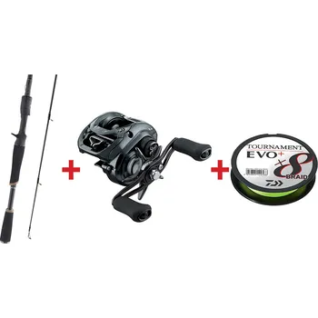 Rybářský prut Zvýhodněný set na Štiky Baitcast DAIWA "Pro náročné" 2025 - Set s prutem 2,10 m, 14 - 42 g