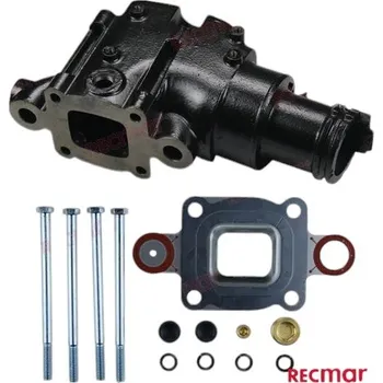Lodní motor NÍZKÉ VÝFUKOVÉ KOLENO MERCRUISER 4.3L V6 5.0L 5.7L 6.2L V8 RECMAR