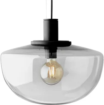 Audo CPH Kouřové skleněné závěsné světlo AUDO BANK 30 cm