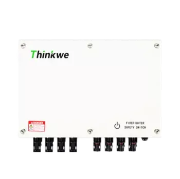 Jistič Požární motorový odpínač solárních panelů ThinkWe 8-pólový 1500V 40A TW-RSD150-40-8 (Bezpečné odpojení vedení solárních panelů s protipožárním spínačem ThinkWe)