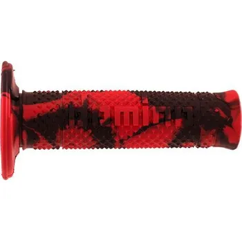 Chránič řídítek pro čtyřkolku Rukojeti DOMINO SNAKE 184160830 červeno / černé 184160830