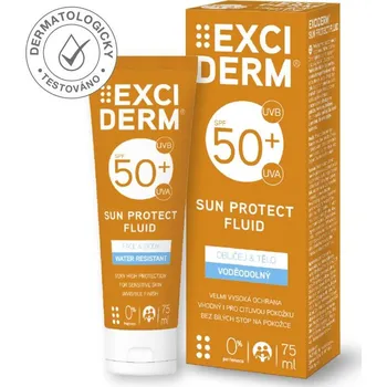 Přípravek na opalování Exciderm Sun Protect Fluid opalovací fluid 75 ml