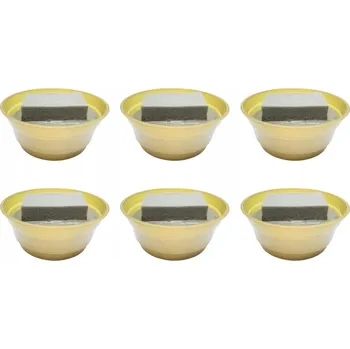 umělá květina PODKLAD 6 Ks KVĚTINÁČ CEMENCIAK S houbičkou na věnec kytice na hrob základna 15