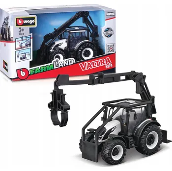 autíčko Bburago Valtra N174 lesní traktor 10 cm