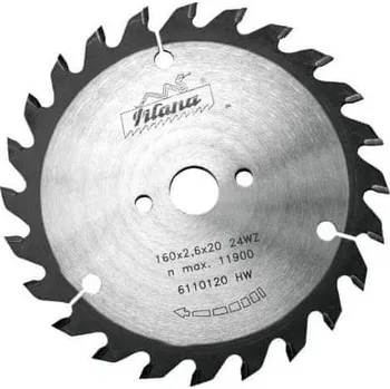 Pilový kotouč Pilana Pilový kotouč 1600482026 160 x 2,6 x 20 mm 48 zubů